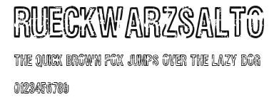 Rueckwarzsalto Preview