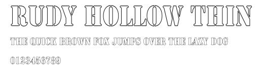 Rudy Hollow Thin Preview