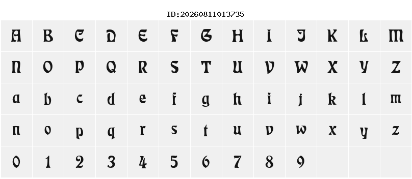 Character Map