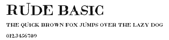 Rude Basic Preview
