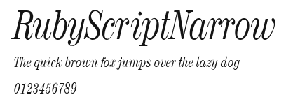 RubyScriptNarrow Preview