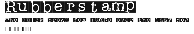 Rubberstamp Preview