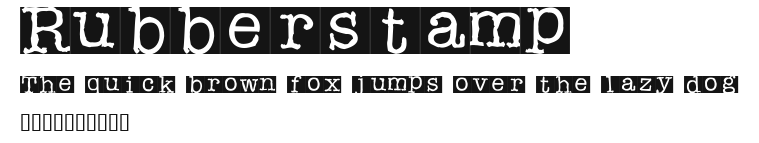 Rubberstamp Preview
