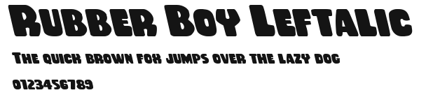 Rubber Boy Leftalic Preview