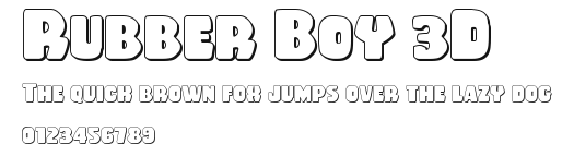 Rubber Boy 3D Preview