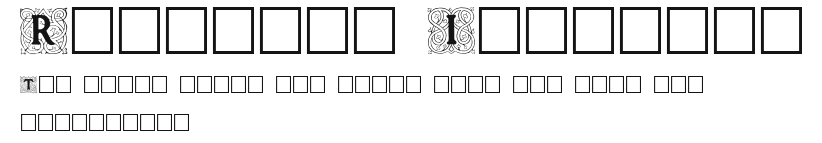 Roycroft Initials Preview