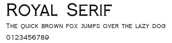 Royal Serif Preview