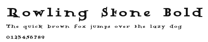 Rowling Stone Bold Preview