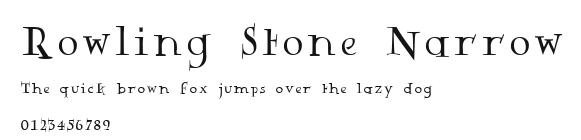 Rowling Stone Narrow Preview