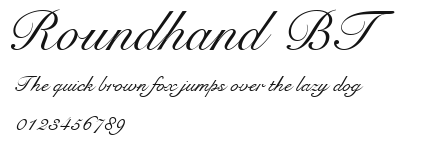 Roundhand BT Preview