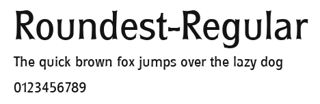 Roundest-Regular Preview