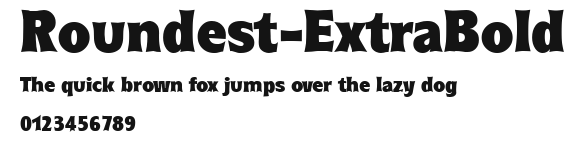 Roundest-ExtraBold Preview