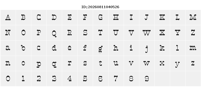 Character Map