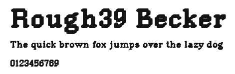 Rough39 Becker Preview