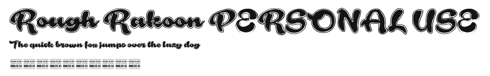 Rough Rakoon PERSONAL USE Preview