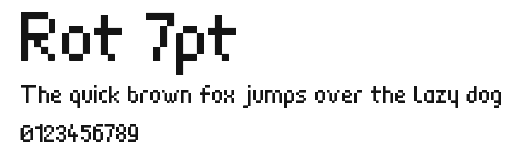 Rot 7pt Preview
