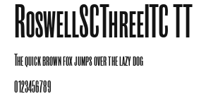 RoswellSCThreeITC TT Preview