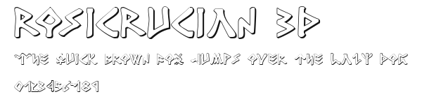 Rosicrucian 3D Preview