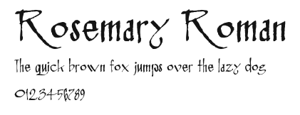 Rosemary Roman Preview