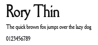 Rory Thin Preview