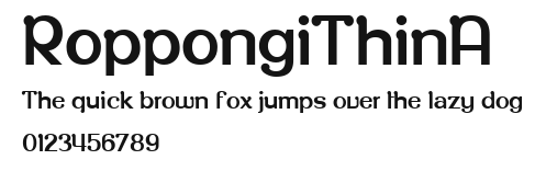 RoppongiThinA Preview