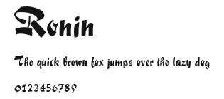 Ronin Preview