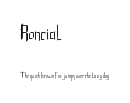 Roncial Preview