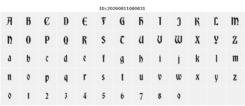 Character Map