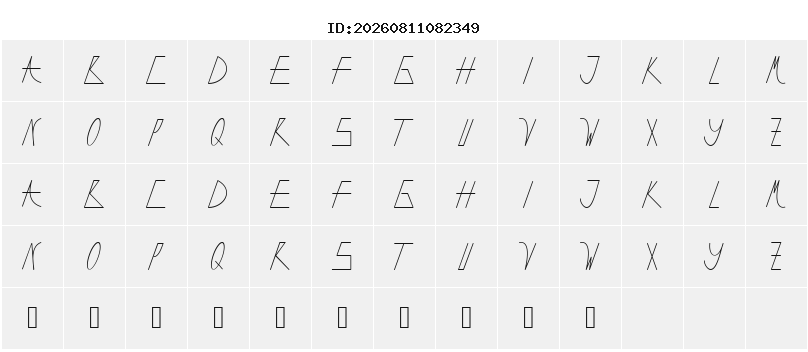 Character Map