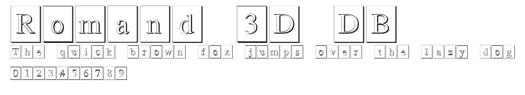 Romand 3D DB Preview