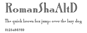 RomanShaAltD Preview