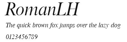 RomanLH Preview