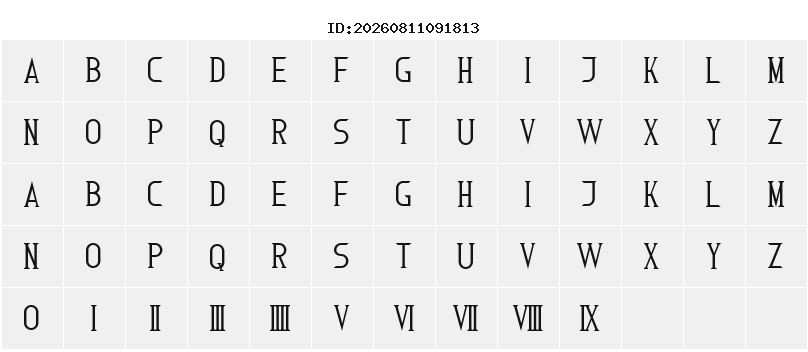 Character Map