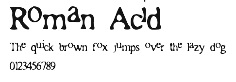 Roman Acid Preview