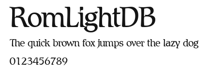 RomLightDB Preview