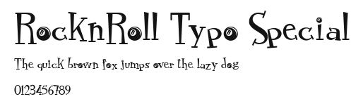 RocknRoll Typo Special Preview
