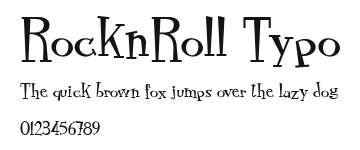 RocknRoll Typo Preview