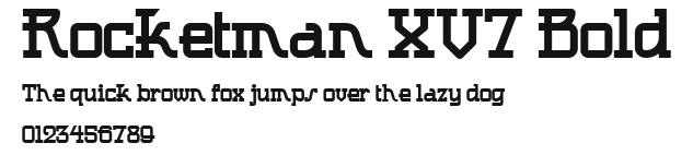 Rocketman XV7 Bold Preview