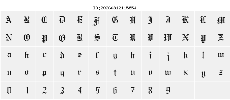 Character Map