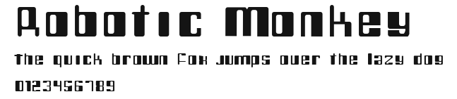 Robotic Monkey Preview