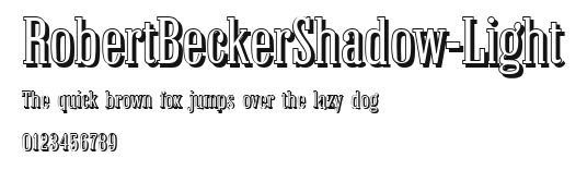 RobertBeckerShadow-Light Preview