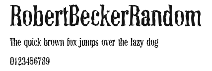 RobertBeckerRandom Preview