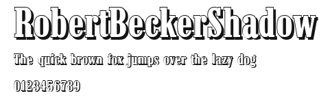 RobertBeckerShadow Preview