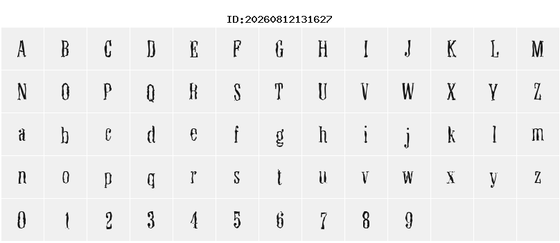 Character Map