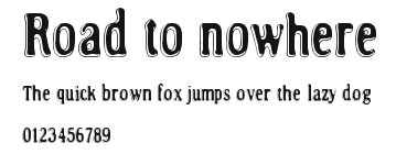 Road to nowhere Preview