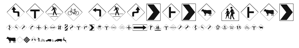 Road Warning Sign Preview