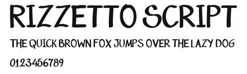 Rizzetto Script Preview