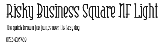 Risky Business Square NF Light Preview