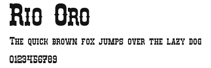 Rio Oro Preview