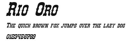 Rio Oro Preview